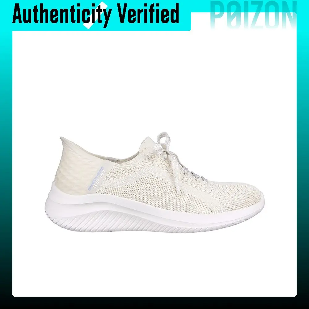 Skechers Ultra Flex 3.0 Cushioning Abrasion Resistant Lightweight Low top Casual Shoes Women's White 149710-NAT view 3