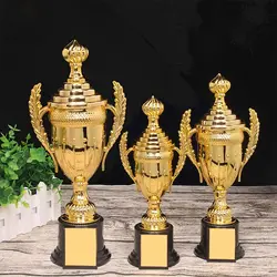 Premios de trofeo para niños, modelo de plástico, suministro de recompensa escolar, premio de ganador, competición de juguete, copa de premio pequeño de fútbol