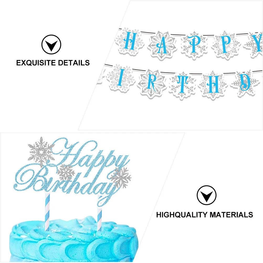 1 Juego de decoración navideña, adorno para fiesta temática de copo de nieve, globos de Navidad, decoraciones de graduación versátiles y elegantes, únicas para invierno