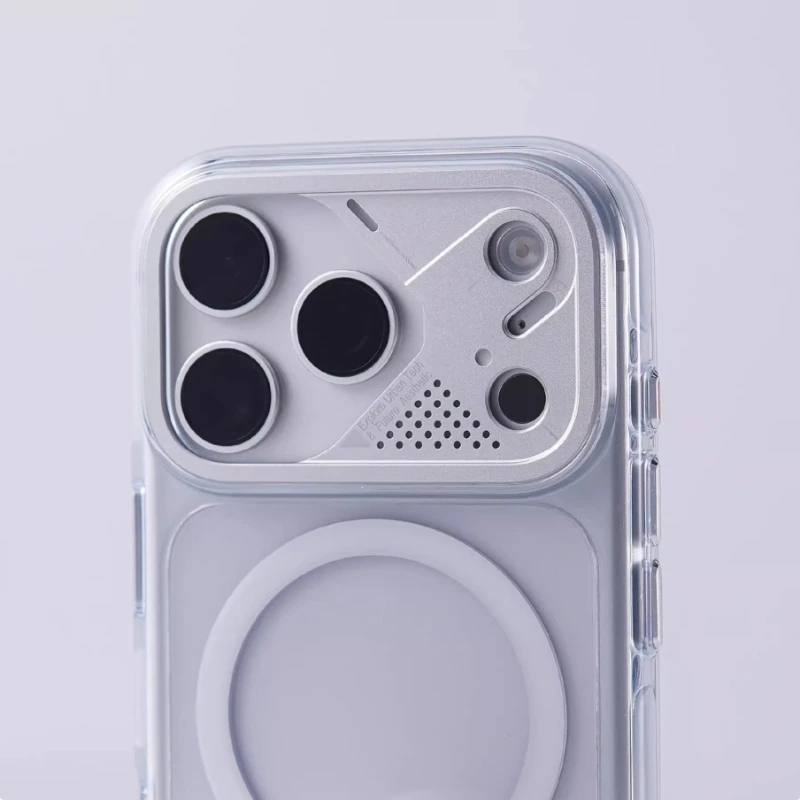 Luxury Transparent For Magsafe Magnetic Case For iPhone 17 P