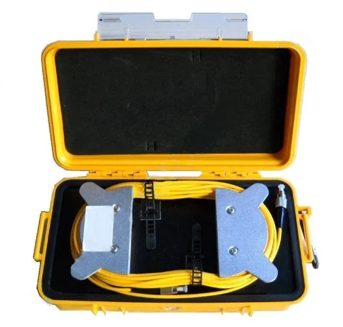 OTDR Launch Cable Box Standard Bare Fiber,Dead Zone Eliminator Fiber Spool/Reel(Launch Leads) 500m SM G652D