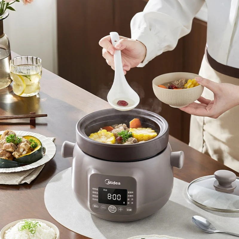 Baby Food Stew - Olla Eléctrica Multifuncional Inteligente de Arcilla