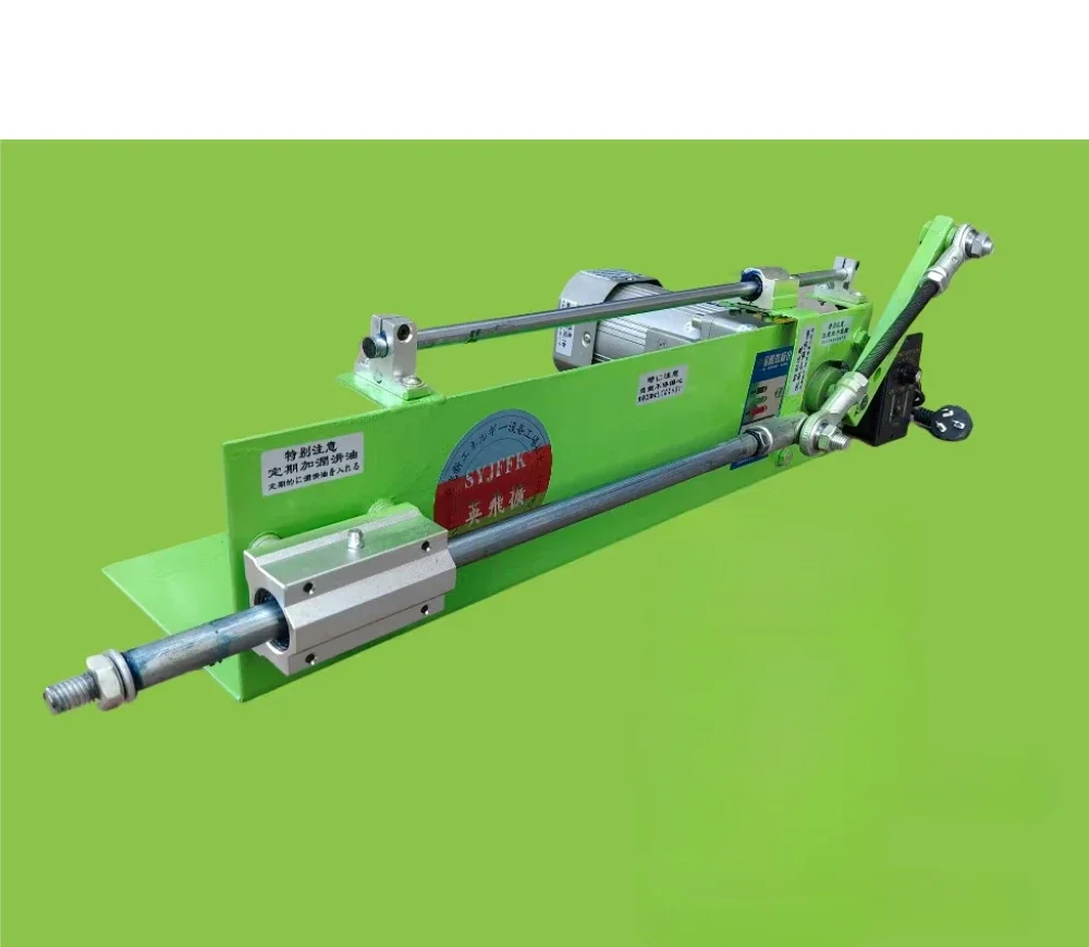 Custom-made single-rod telescopic machine with guide rail reciprocating manipulator DSWS-1 type stroke 100mm speed regulation