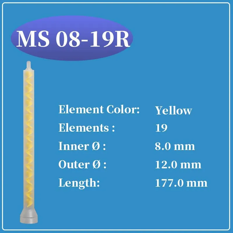 

О металлическом защитном кожух статического смесителя Sulzer Mixpac SH 08-32-09