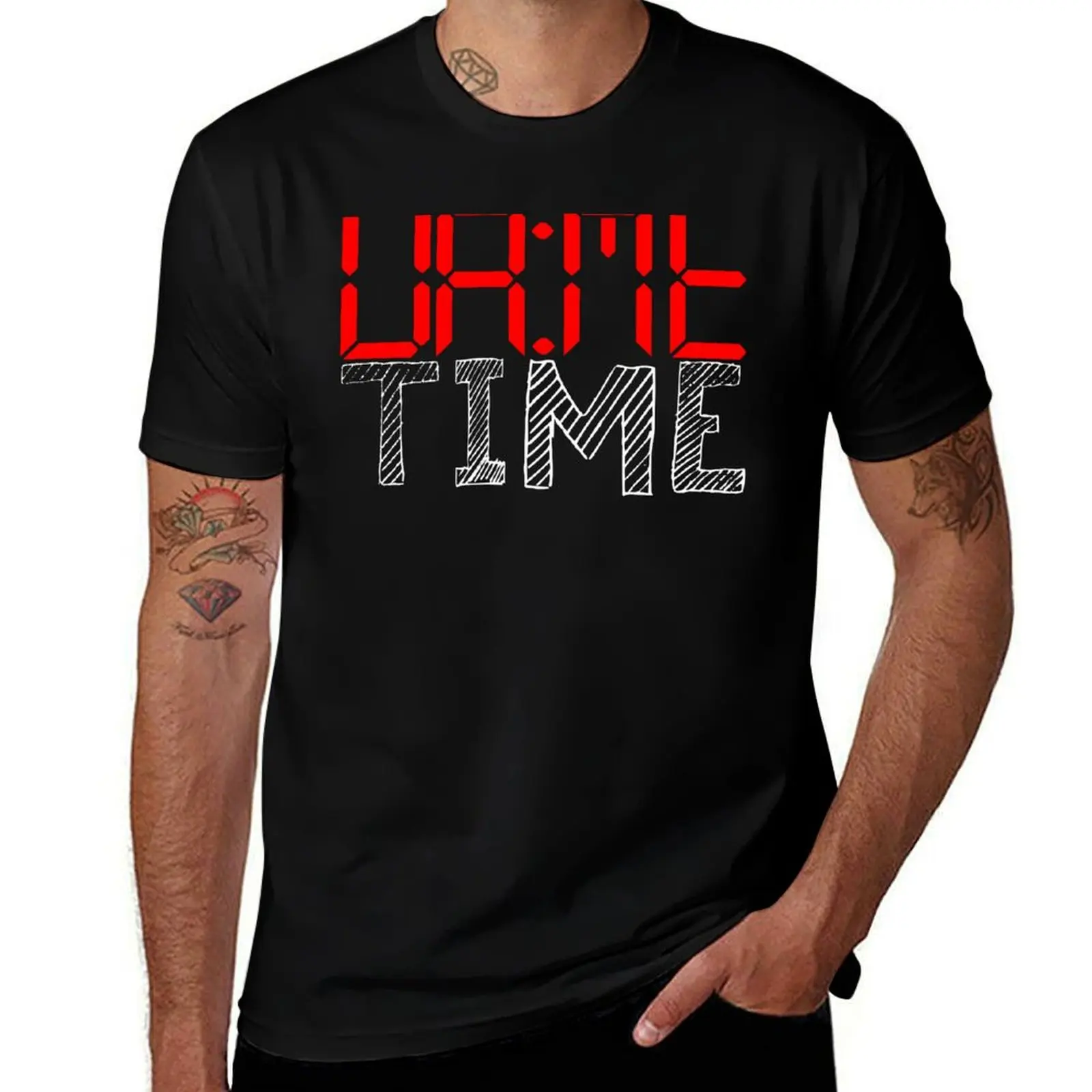 

Футболка Dame Time, футболки с аниме, мужская футболка большого размера, футболка