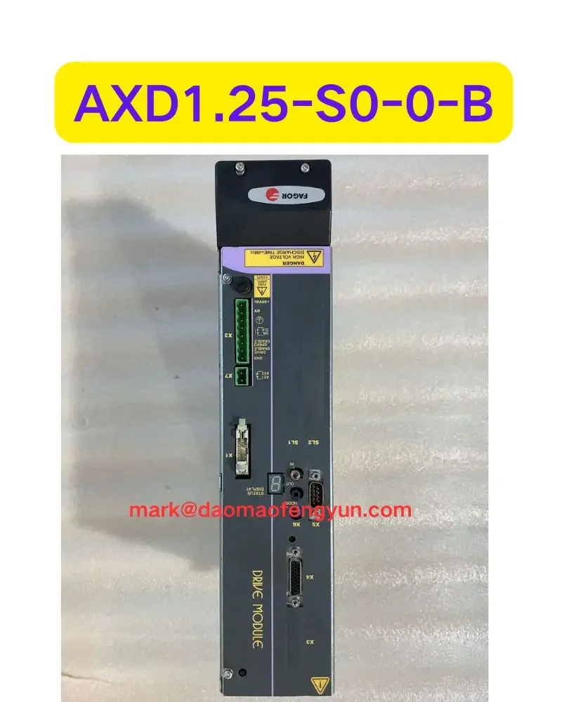 second hand AXD1.25-S0-0-B Fagor Servo drive AXD1.25-S0-0 fast shipping