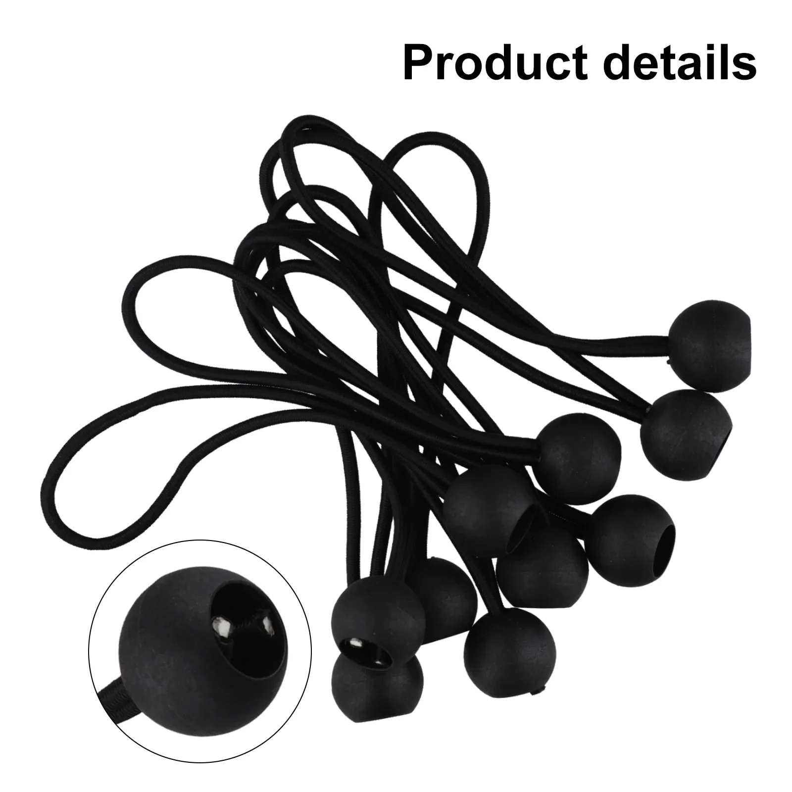 Outdoor Use Camping Adjustable Umbrella Straps Elastic Umbrella Straps Shock Absorbing Material Strong Elasticity