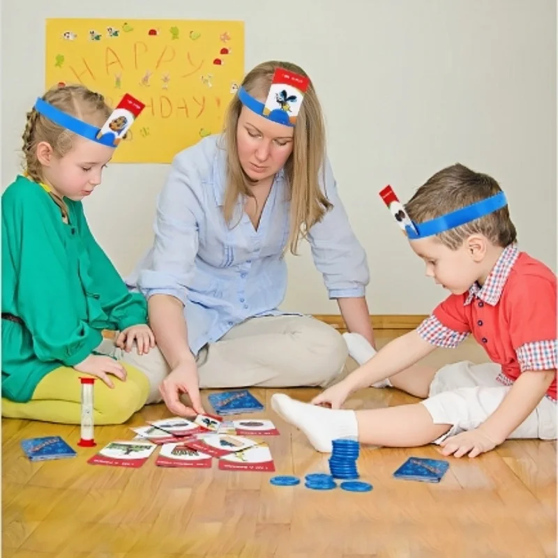 Guess Who? Board Game - Logical Reasoning, Parent-Child Interaction, Tabletop Game, Children's Guessing Game, Card and Board Toy