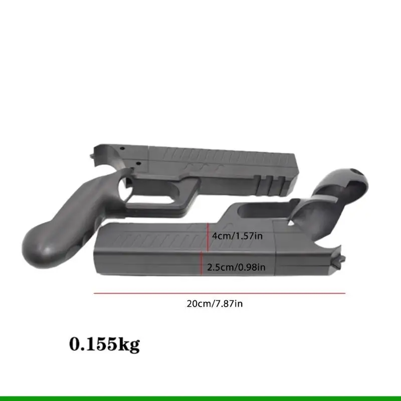 U55C VR-spelschietpistool voor Oculus Quest Headset Controller Grips Revolver