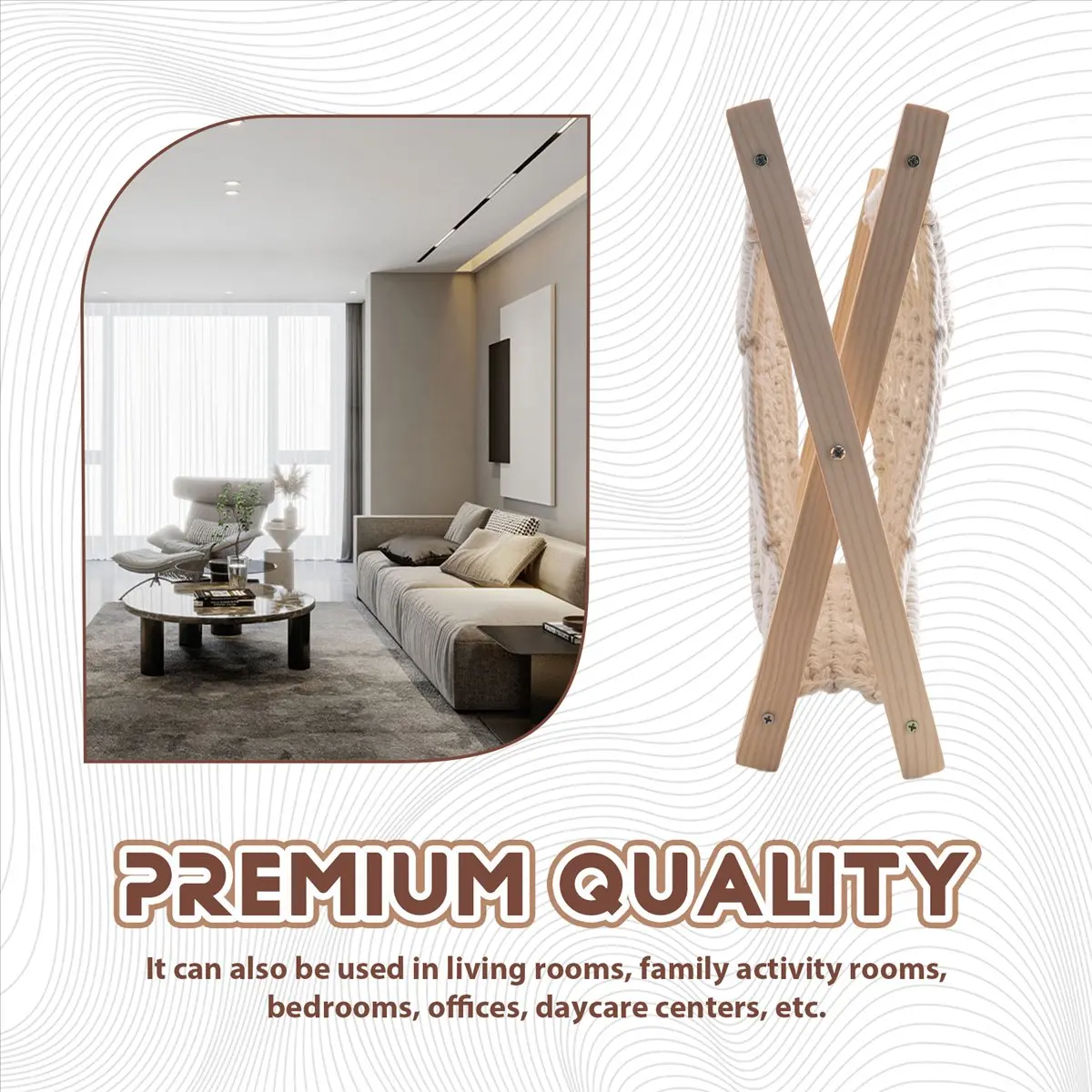 

Delighted — стойка для журналов в стиле бохо, стойка для газет из веревочной ткани, корзины для журналов с дизайном из веревочной ткани, хранилище для журналов