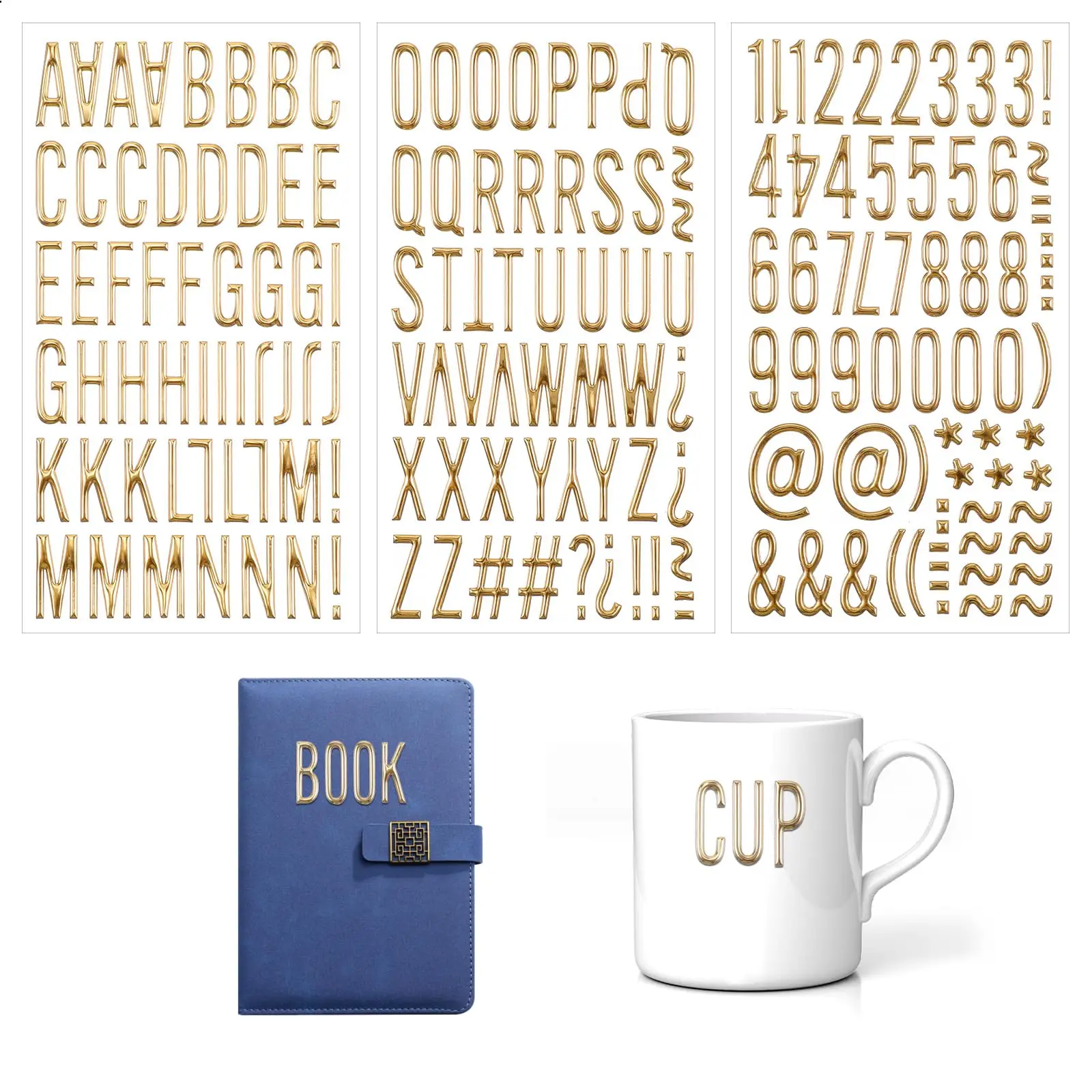 

3 листа 3D наклейки с золотыми буквами, наклейки с цифрами, пенопластовые наклейки с алфавитом для скрапбукинга, рукоделия, украшения и персонализация