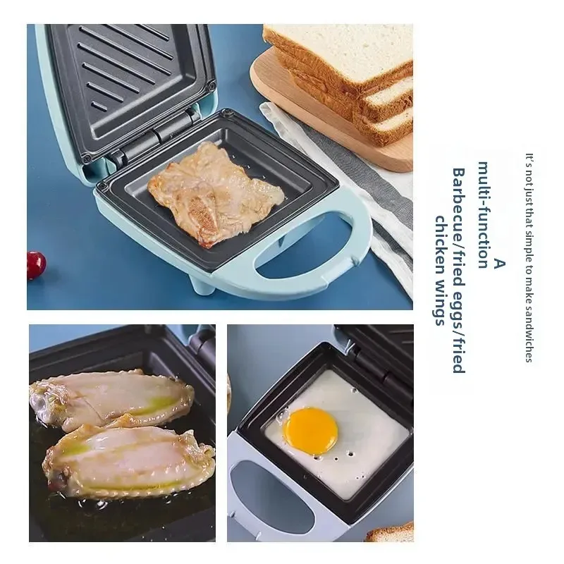 Home Use Multi-Function Sandwich Maker Light Food Breakfast Machine Electric Pancake Waffle Iron Bread Toaster