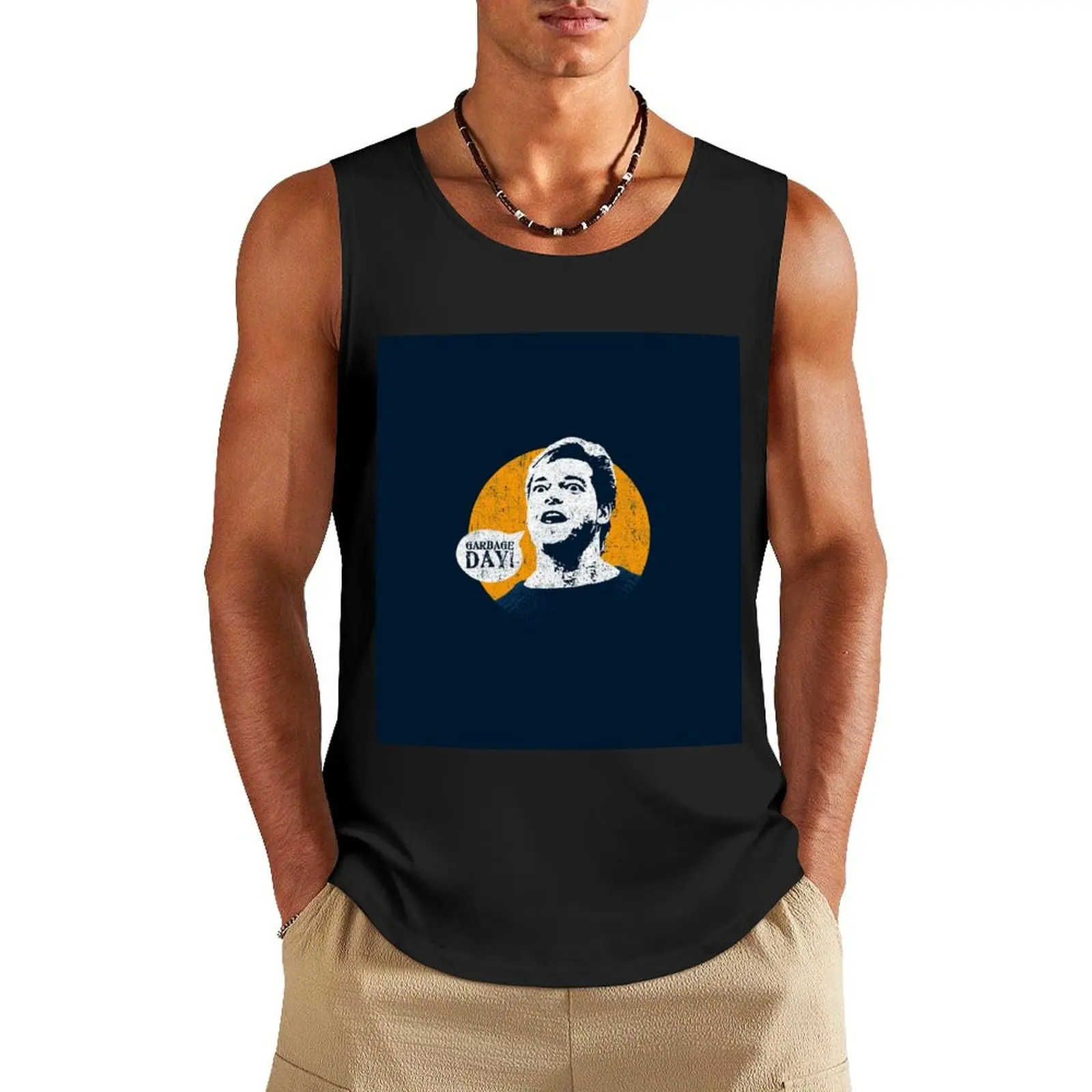 

GARBAGE DAY! Tank Top t shirt Working vest