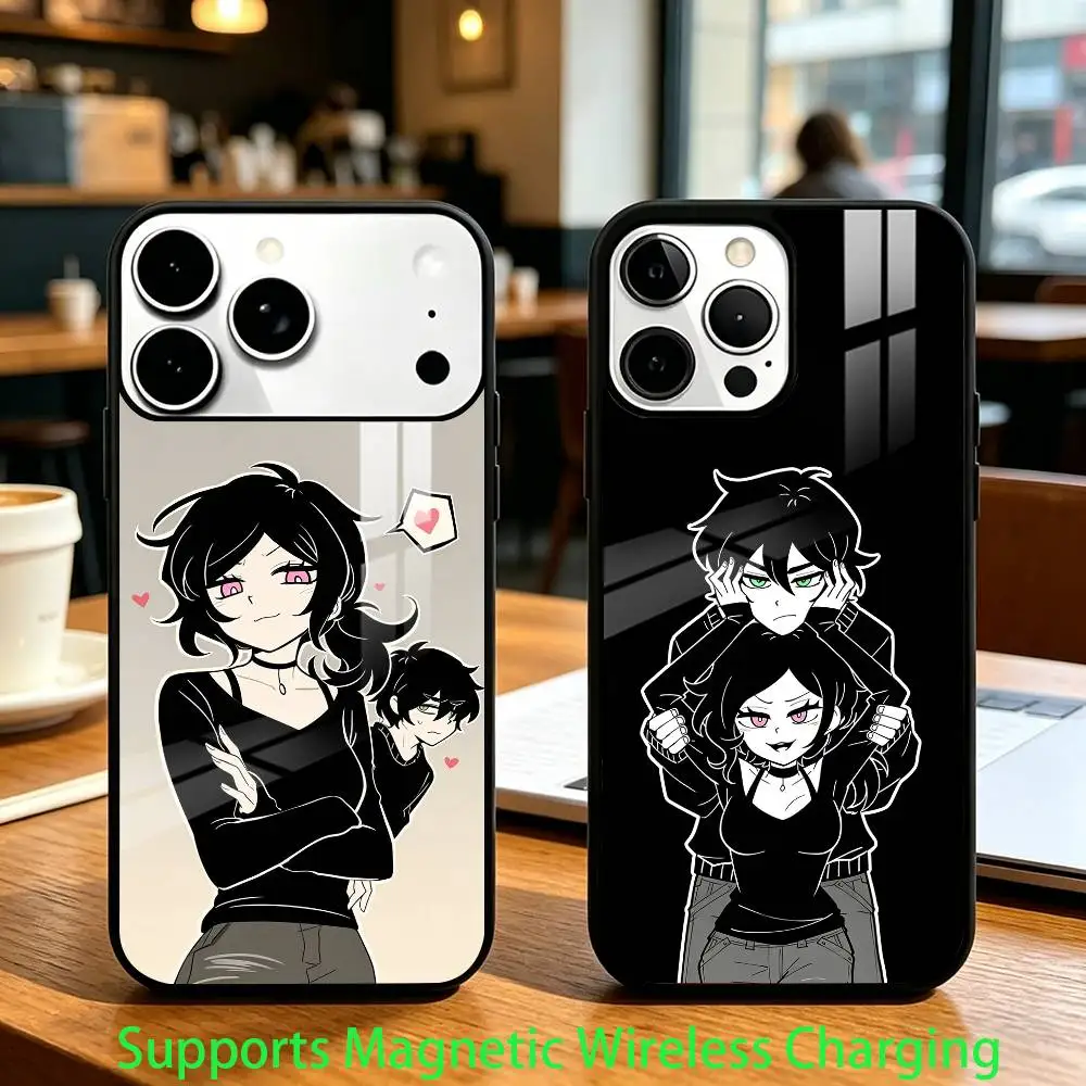 Horror Adventure Game TCOAAL Phone Case For iPhone17,16,15,14,13,12,11 Plus,Pro Compatible with magnetic wireless charging