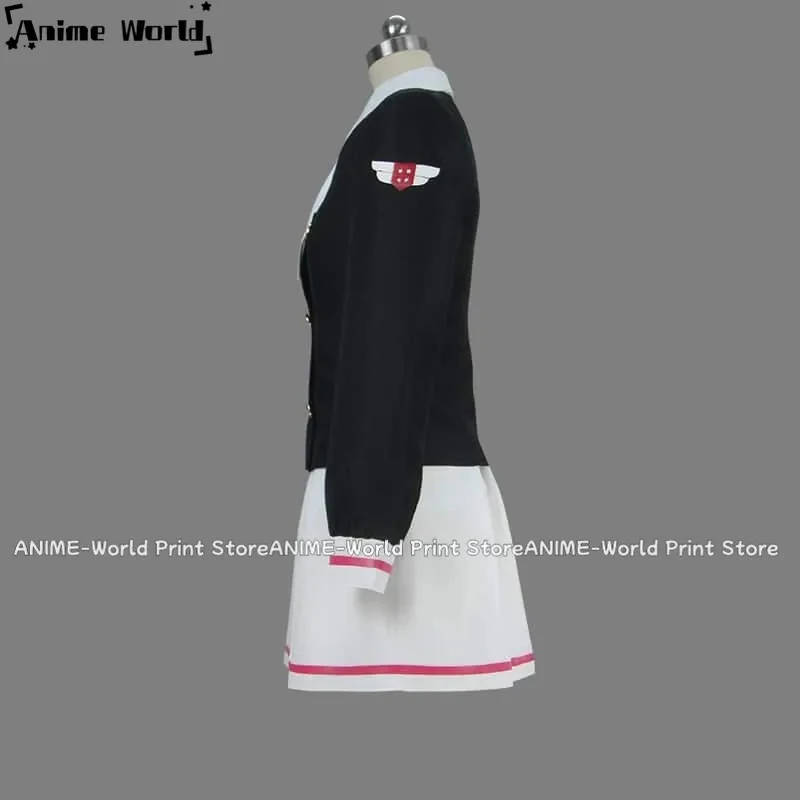 x,3;f\6;h/New《Custom Size》Unisex Anime Cardcaptor Clear Card Sakura Kinomoto School Uniform Cosplay Costumes Ou6;j'3\y,8/ - view 3