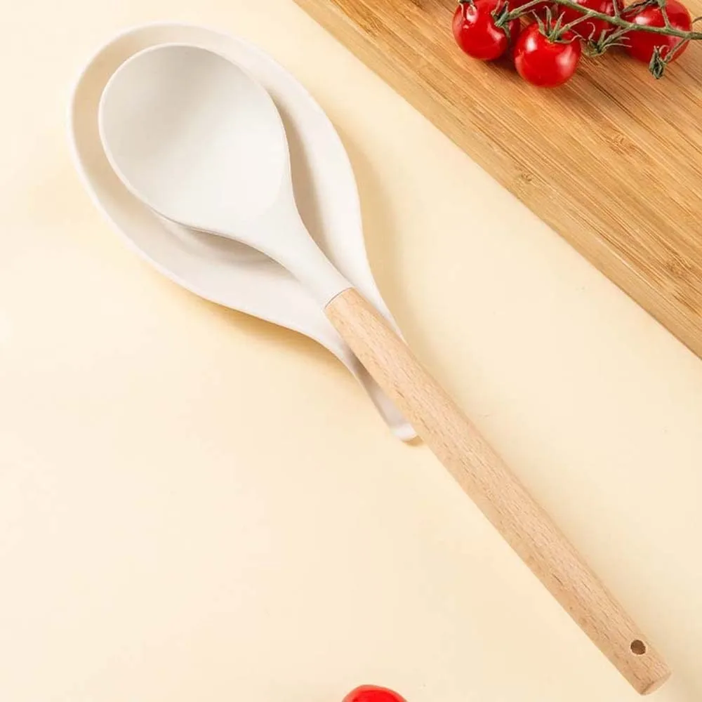 

12pcs Heat-Resistant 12-piece Set Kitchen Utensils Eco-Friendly Multi-functional Silicone Kitchenware Set Baking Shovel