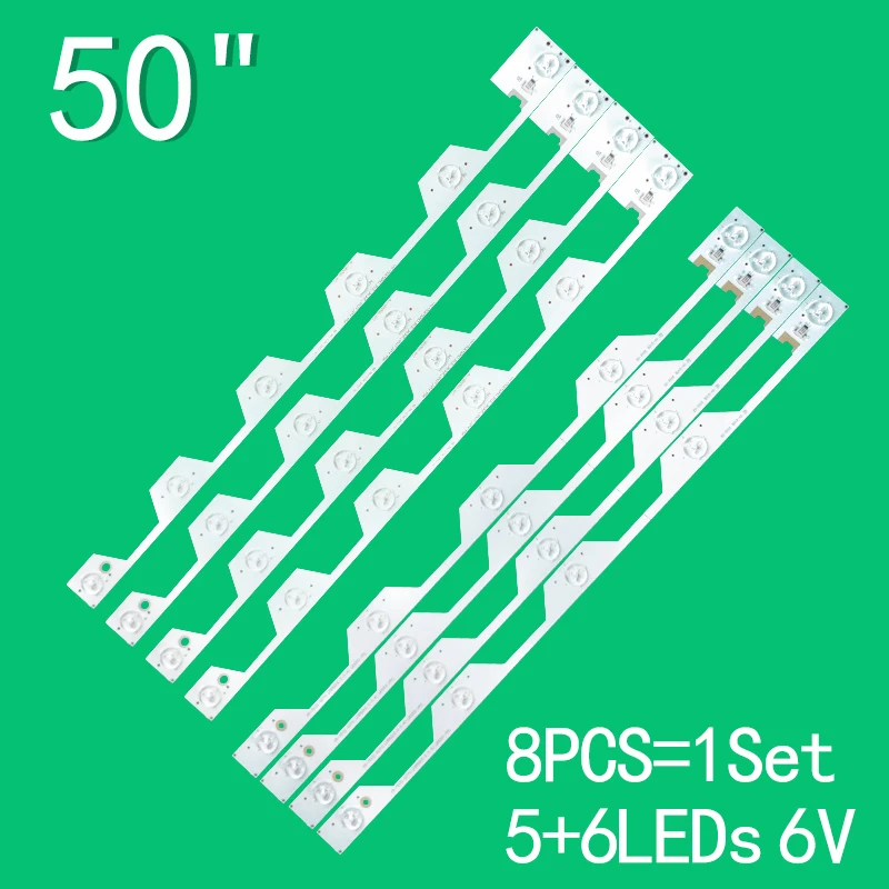 LED backlight For 50HR330M06A2 50HR330M05A5 HR-46214-01195 LD6RC2U1-C-K 50E5800 JB 4C-LB5006-HR2 TCL L50E5800A-UD 4C-LB5005-HR2