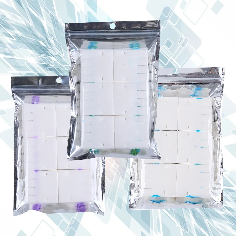 Cabezales de repuesto para cepillo de baño, juego de toallitas de limpieza de papel desechables, limón, lavanda, dos colores, accesorios para cepillos de baño, 36 Uds.