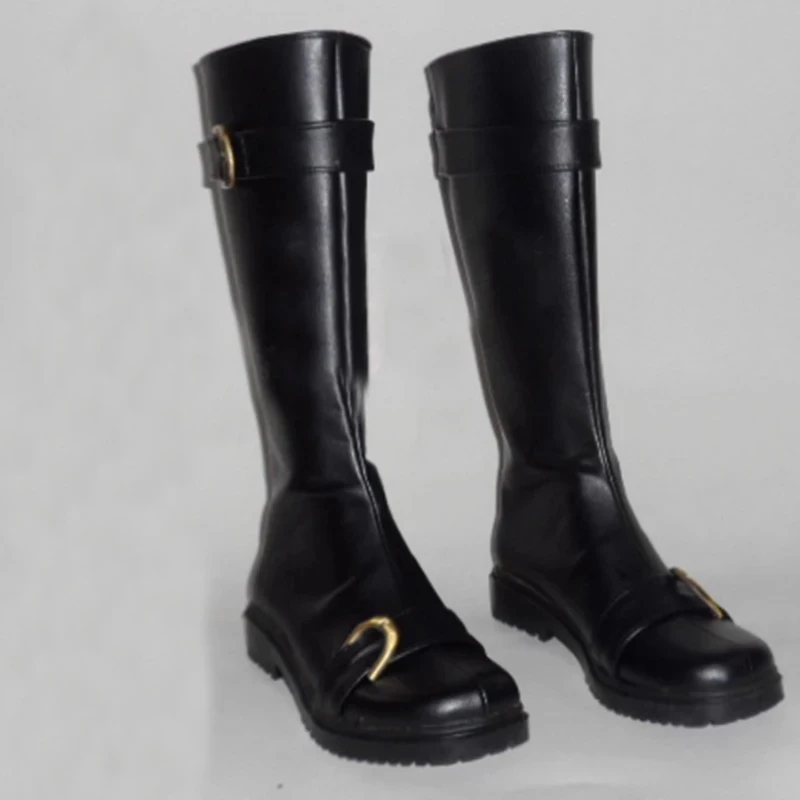 Anime Soul Sakata Gintoki Kagura Imai Nobume chaussures Cosplay Sarutobi Ayame noir Okita Sougo bottes hommes femmes sur mesure