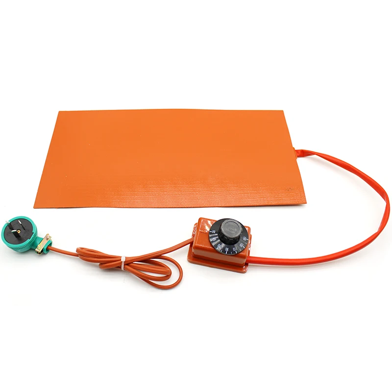 220V Silicone Rubber Heating Plate Mobile Phone Split Screen Heating Pad Phone Repair Tool With Temperature Controller 0-150℃