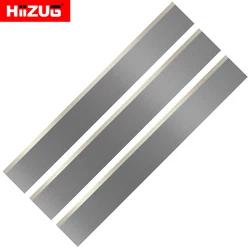 Cuchillas Cepilladoras de acero de alta velocidad TCT, cabezal de corte de cepilladora eléctrica Jointer, 250mm x 40mm x 3mm, 3 piezas