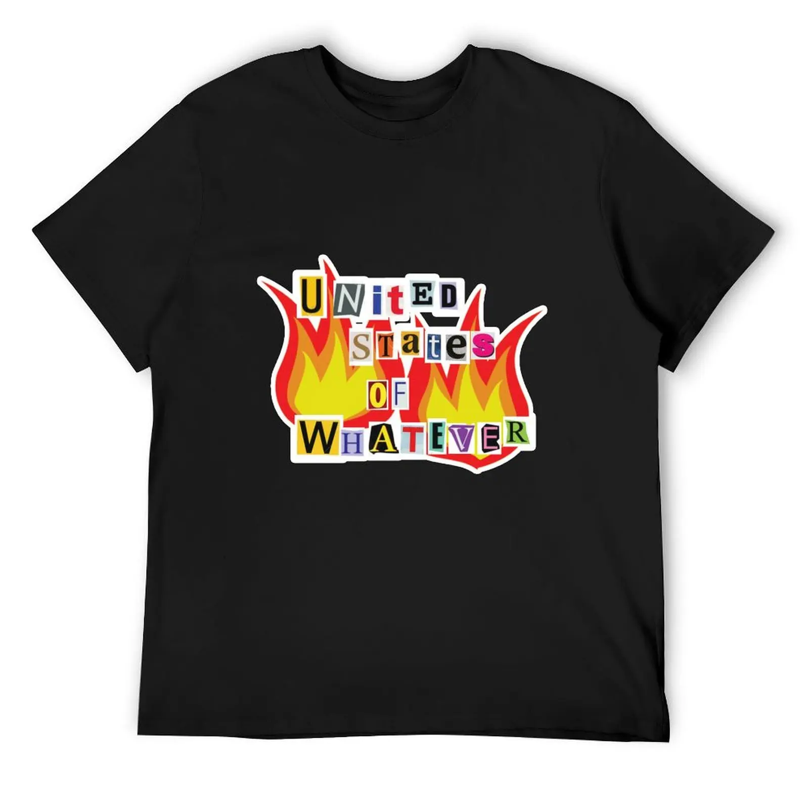 United States of Whatever T-Shirt plain Blouse anime t shirts men t shirt