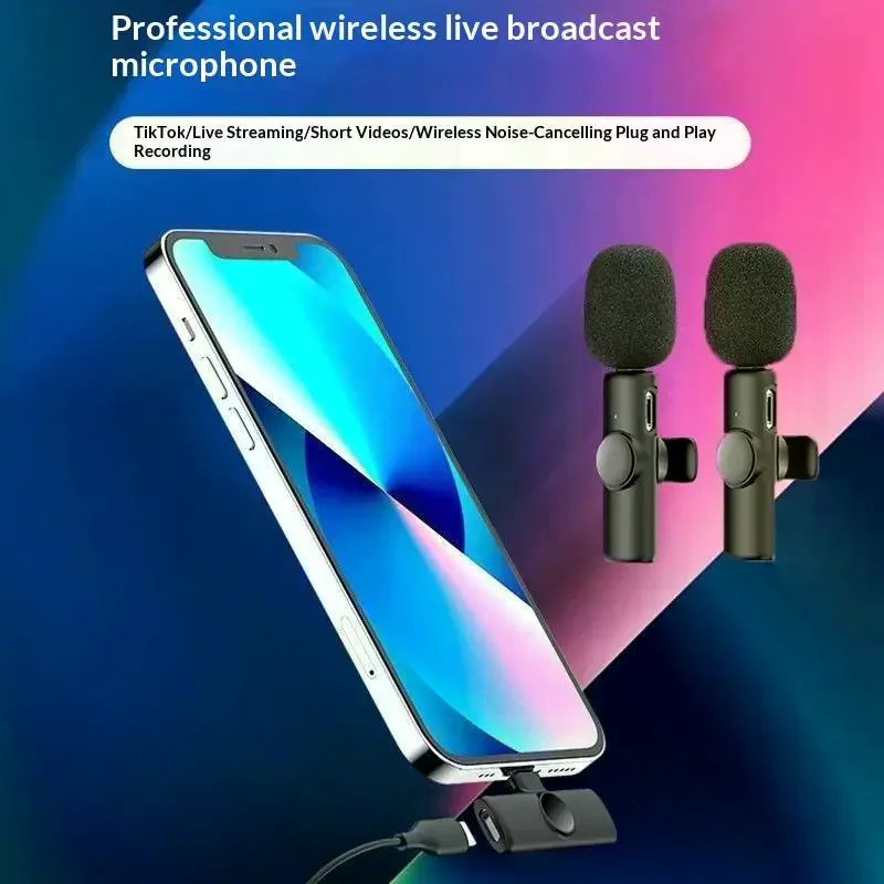 Type-C 스마트폰용 미니 무선 클립 마이크, 브이로 - Wireless Mic For Smartphone Video Recording 리뷰 및 가격