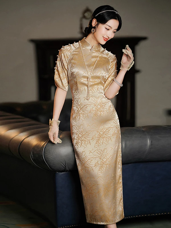 

Летняя женская длинная юбка больших размеров в винтажном стиле с полосатым дизайном, дышащая, традиционная, в стиле Сучжоу, для похудения