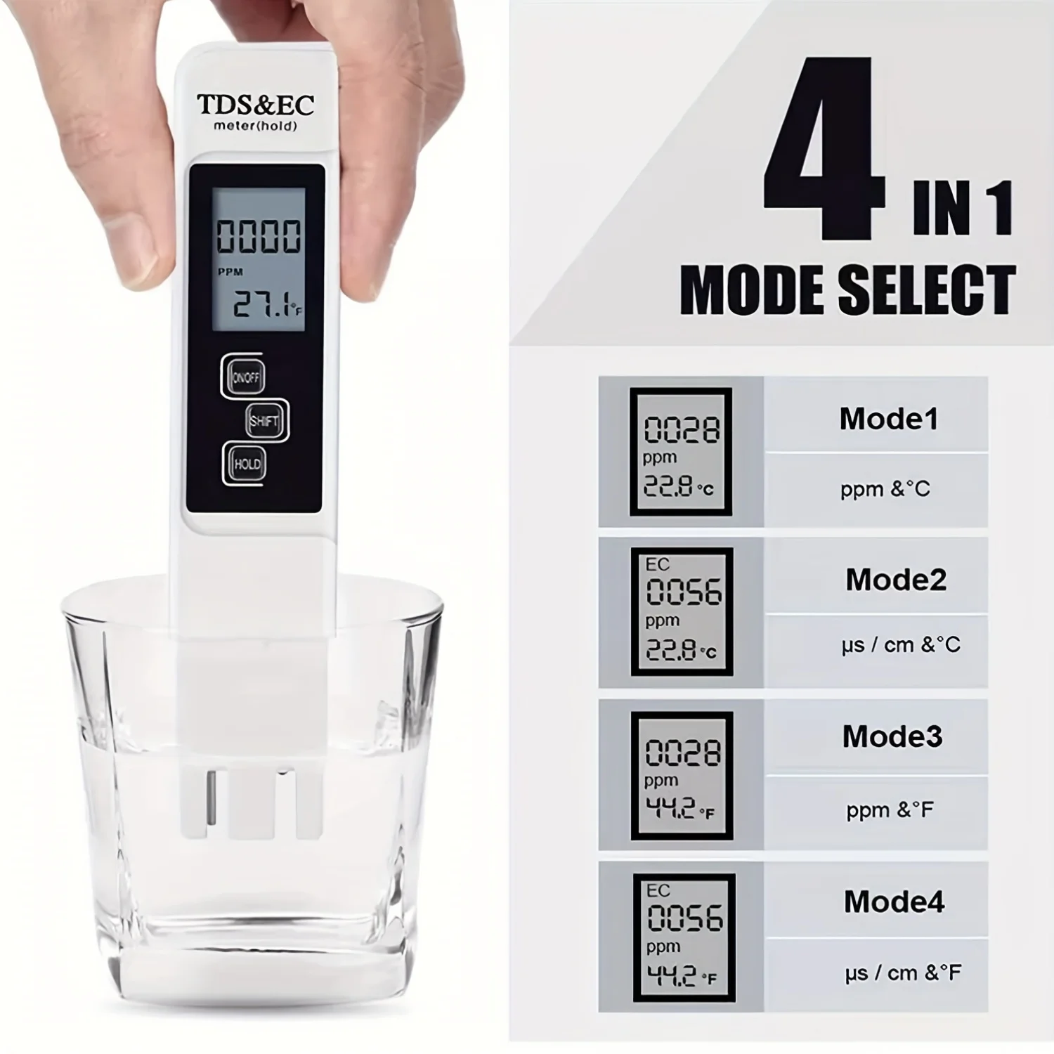 4 In 1 Water Qualit…