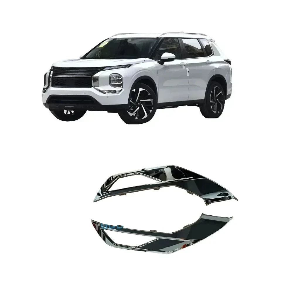 

1 or 2 Pieces Chrome Front Bumper Strip for Outlander 2023 Grille Protector Lower Strip for Decoration Strip Left or Right