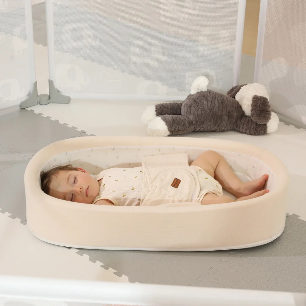 

Corral Para Bebe 2025 дорожная портативная кроватка для новорожденных, детская кроватка Parachoques, портативная съемная кровать-гнездо, детская кроватка Snuggle