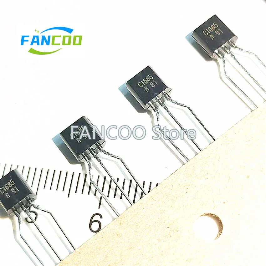 Transistor original, 2SC1685-R, C1685, 2SC1685, TO-92, novo, 5 PCes