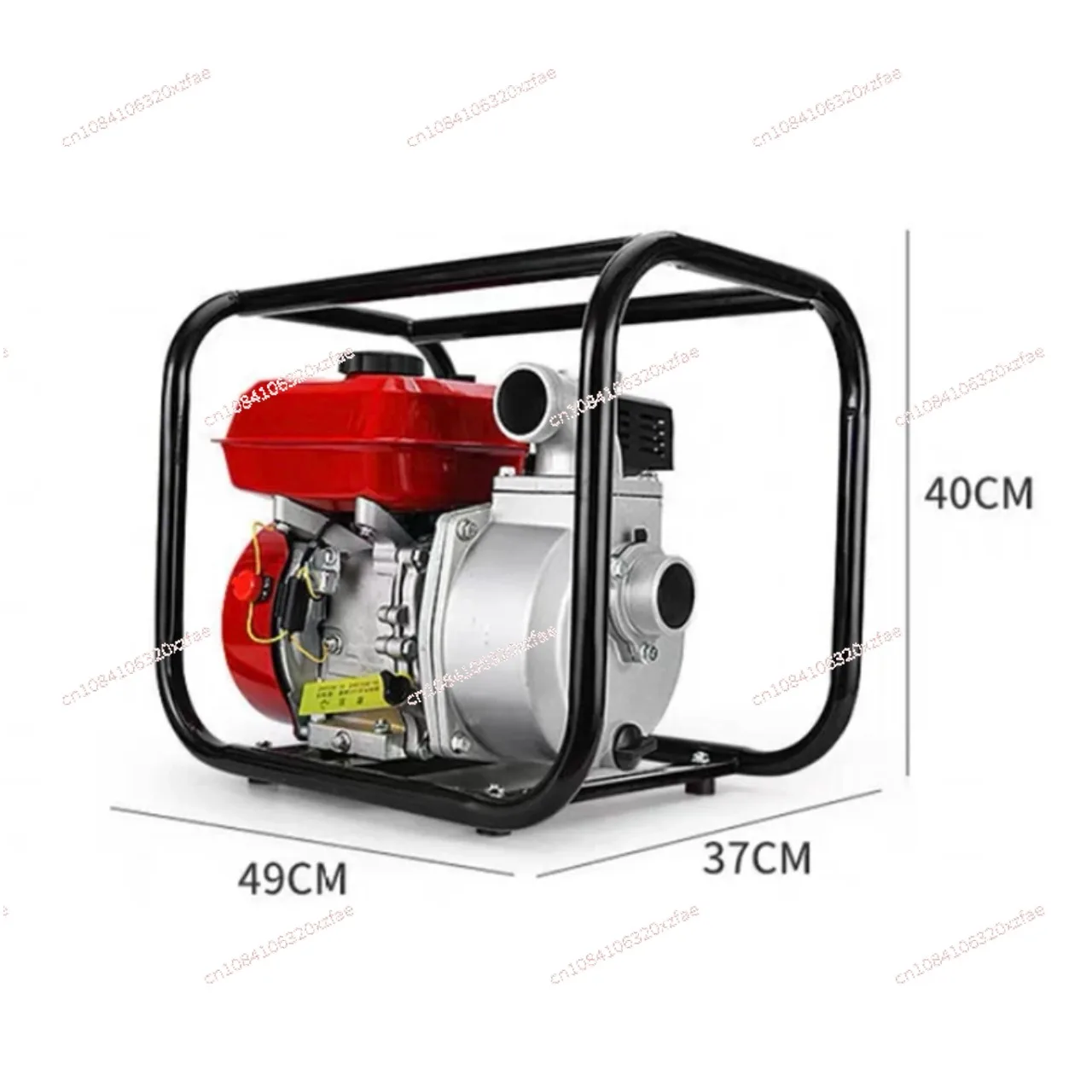 2-Inch Agricultural Vegetable Garden Orchard Watering Machine Self-Priming Water Pump 7.5HP Gasoline Engine Water Pump