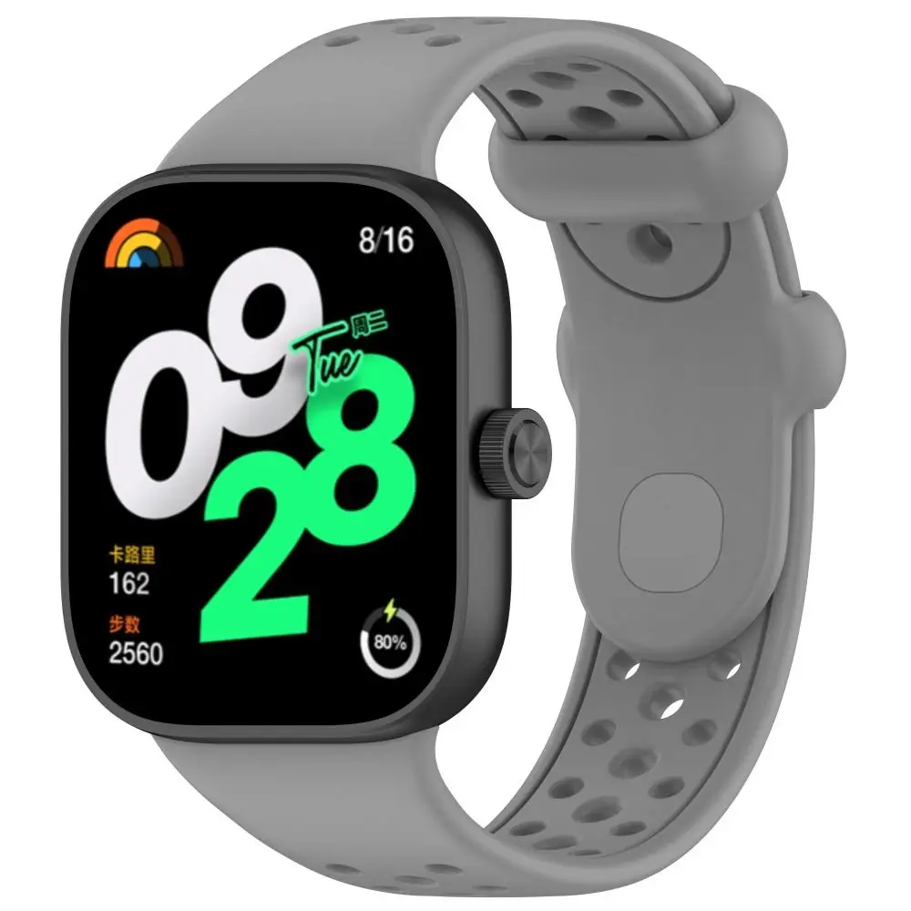 スマートウォッチ用の交換用シリコンストラップ,通気性のあるブレスレット,アクセサリー,redmi watch 4,xiaomi band 8 pro