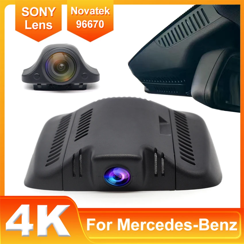 

Easy to install Car DVR Video Recorder UHD Dash Cam Camera For Mercedes-Benz MB GLK Series GLK300 300 4MATIC 2012 2013 2014 2015