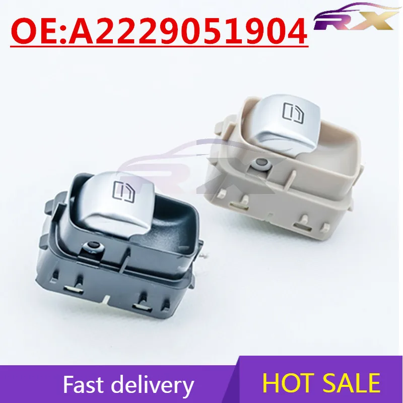 

OEM:A2229051904 Suitable For Mercedes-Benz C-Class S-Class Automotive Glass Lifter Switch Power window control single switch