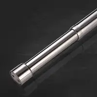 Adjustable Closet Rail Pole Curtain Telescopic Hanging Rod Extendable Stainless Steel Wardrobe Clothes Rod - Image 2