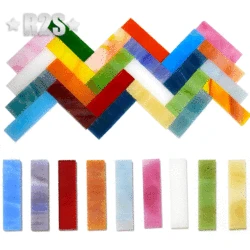 100g Clear Glass Mosaic Tiles Multi Color Mosaic Piece DIY Mosaic Making Stones for Craft Hobby Arts Home Wall Decoration arte