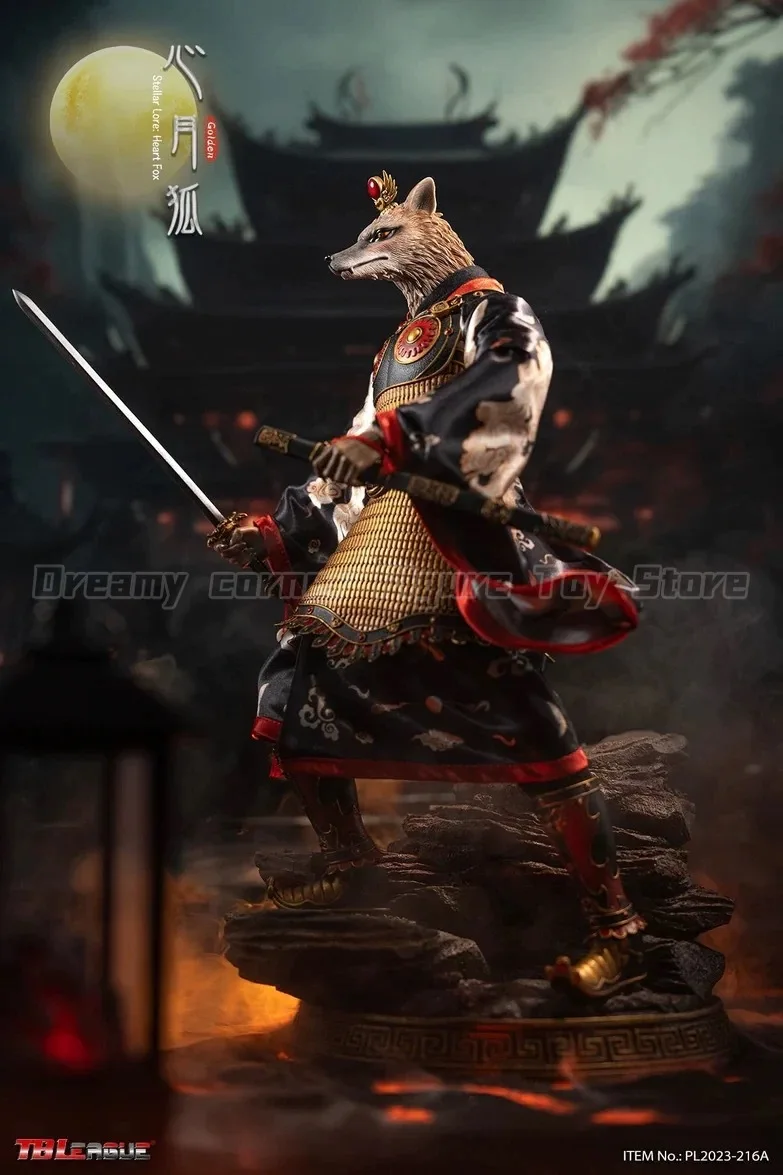 

В наличии: Фигурка TBLeague PL2023-216A PL2023-216B Stellar Lore Heart Fox Golden Silver 1/6