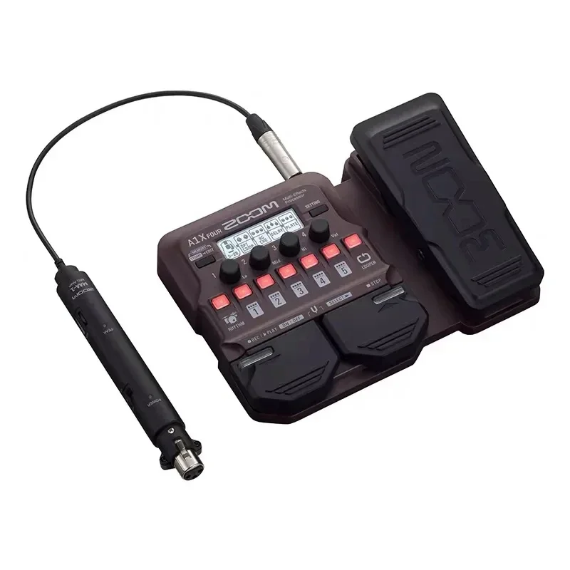 Four Acoustic Instruments Multi-Effect Processor, Guitar Saxophone Expression Pedal Rhythm Segment