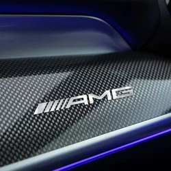 Automotive metal stickers AMG car stickers decorative decals are suitable for Mercedes-Benz AMG W124W212W204W211W168W213W205W210