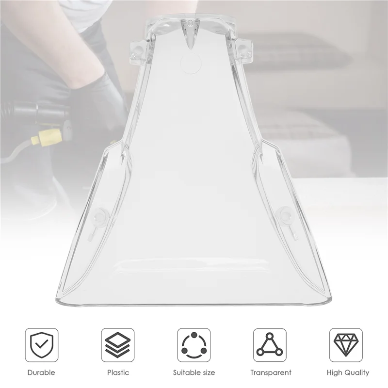 ABRG-2PCS Cubierta transparente para Puzzi 10/1 10/2 8/1 Reemplazo de herramienta manual para tapicería Número de pieza: 4.130-001.0