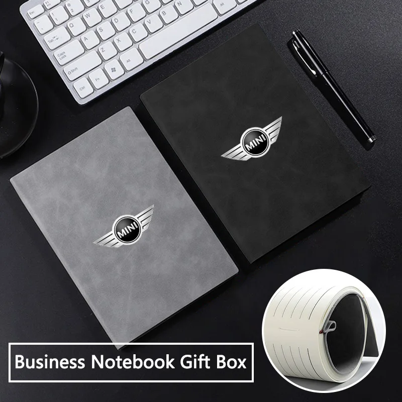 

PU A5 Notebook+Signature Pen Gift Box Set Customized Gift For BMW Mini Cooper R50 R53 R55 R56 R60 R61 F54 F55 F56 F60 Accessory