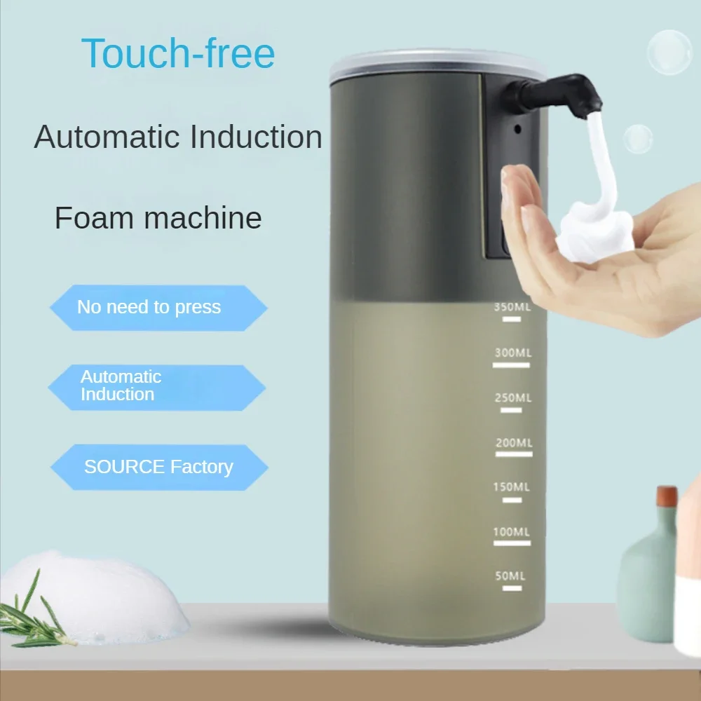 Automatic Hand Sanitizer Foam Dispenser, 350ml /12oz Liquid Alcohol Spray Touchless Dispenser, Countertop Sprayer for Home