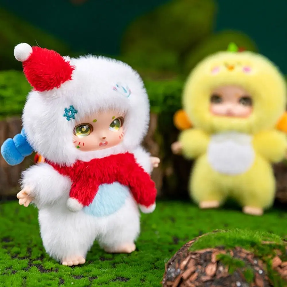 Série animal de cores brilhantes brinquedo de pelúcia olhos grandes huggable design animais de pelúcia chaveiro vinil macio pelúcia estatueta de vinil bonecas