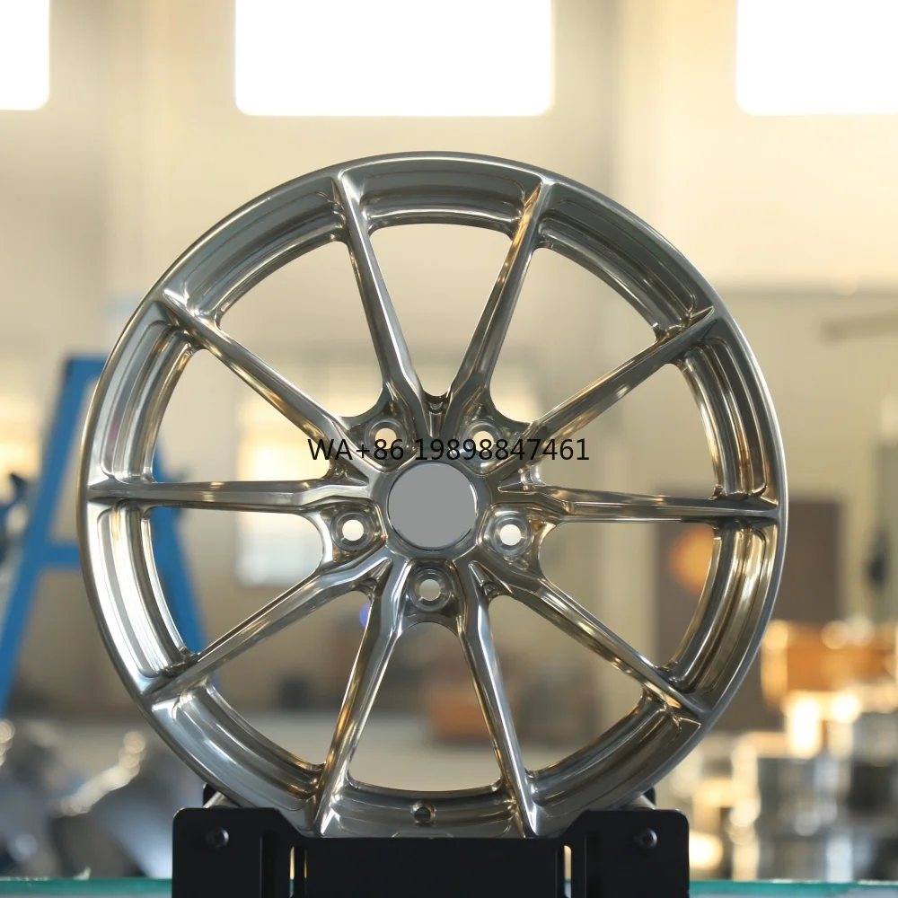 

HTOR New Design P104SC 5x112 5x114.3 5x120 Forged Wheels 19-24 Inch Wheels Custom Frozen Gold With High Quality Discounted Price