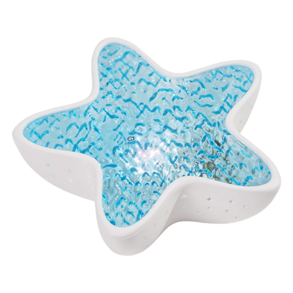 المحيط موجة العارض ضوء لغرفة النوم مكتب مهرجان ديكور 7 ألوان البحر ستار مصباح نجم البحر LED ضوء الليل لهدايا الفتيات في سن المراهقة #1