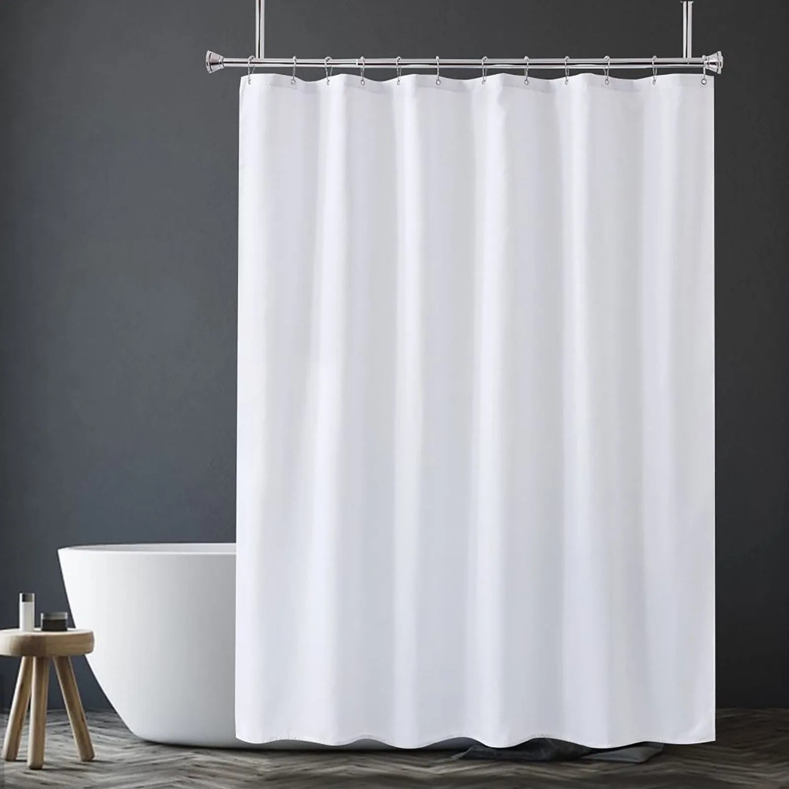 Waterproof And  Proof Shower Curtain, Polyester Solid Color Partition Curtain Dekoration Zu Hause для дома Hogar Accesorios