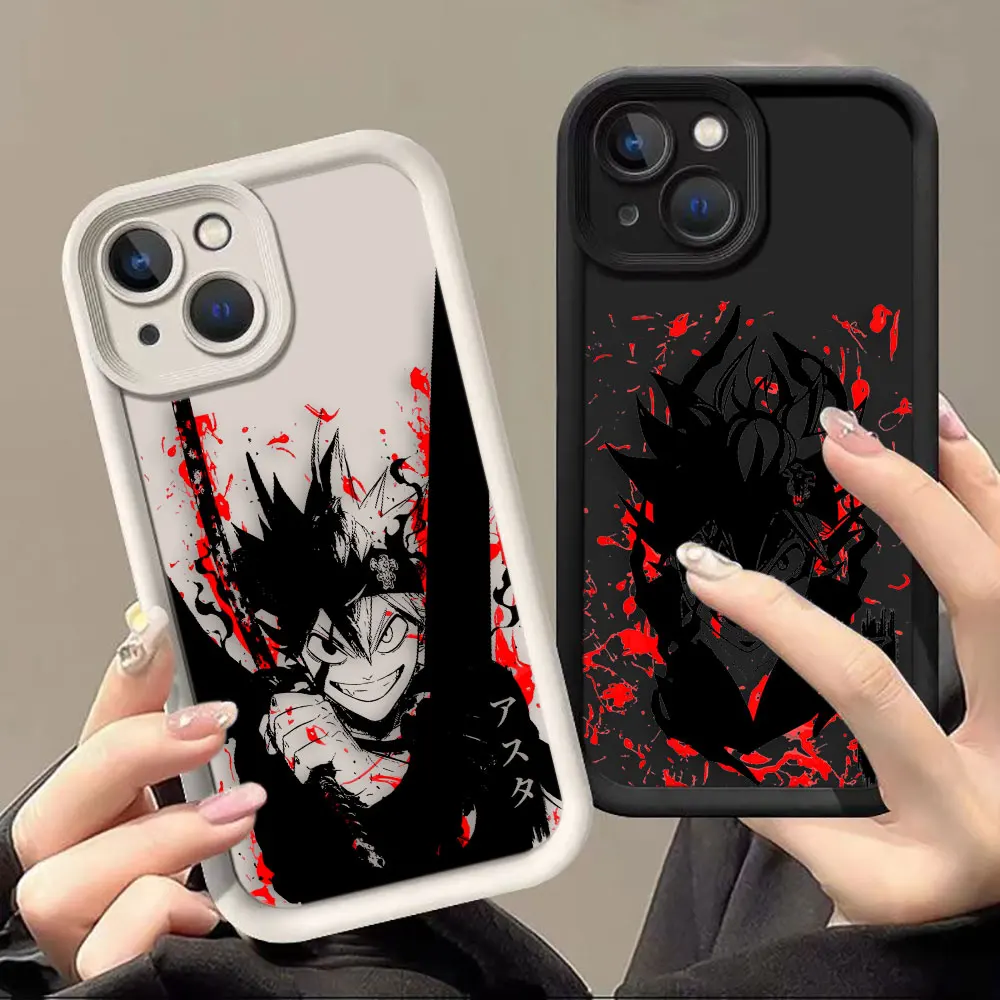 

Anime A-Asta Black C-Clover Cover Phone Case For Samsung Galaxy F06 S20 S21 S22 S23 S24 FE S25 NOTE 20 PLUS ULTRA Silicone Case