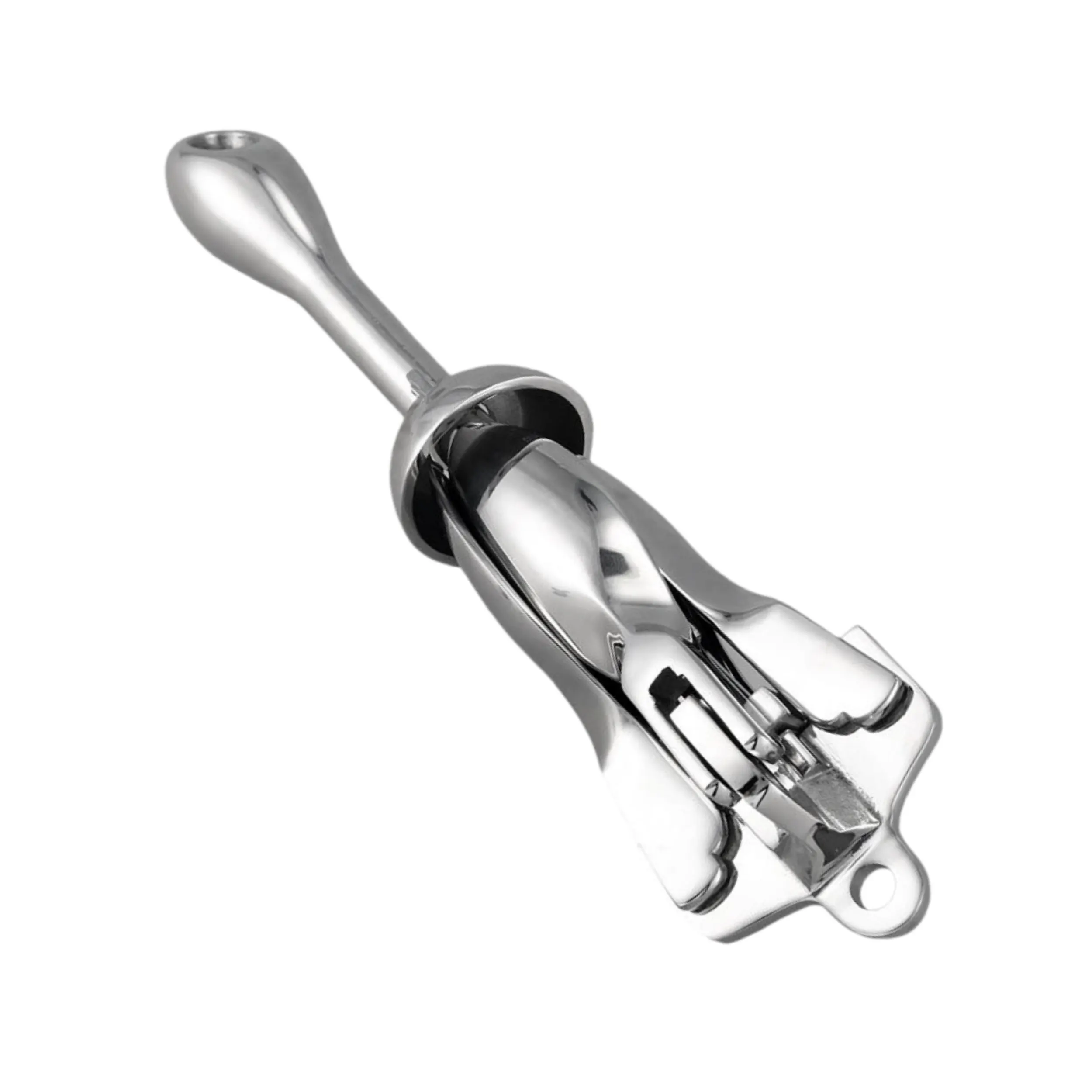 Surface Polished Stainless Steel Boat Anchor 6 KG folding Kayak Anchor